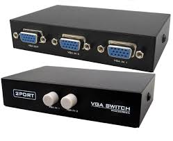 VGA SPLITTER 2 PORT ADAPTER POWER