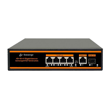 POE SWITCH 4 PORT UPLINK