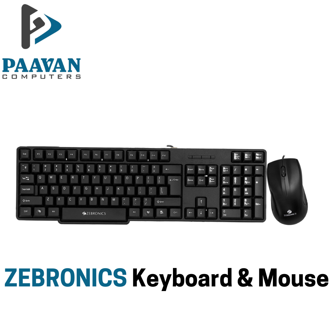 Zebronics Keyboard & Mouse